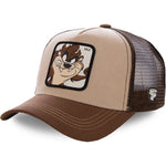 Gorra trucker marrón Diablo de Tasmania TAZ2 Looney Tunes de Capslab