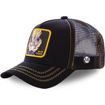 Gorra trucker negra Majin Vegeta MV2 Dragon Ball de Capslab