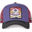 Gorra trucker violeta Frieza DBZ6 FRI2 Dragon Ball de Capslab