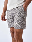 Graphic Gaze printed swim shorts - Khaki