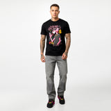 T-SHIRT BLACK  PINK PANTHER STREET LUXURY