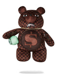 Sprayground Sip Lenticular Chomp Moneybear Backpack Backpack Black Brown