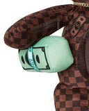 Sprayground Sip Lenticular Chomp Moneybear Backpack Backpack Black Brown