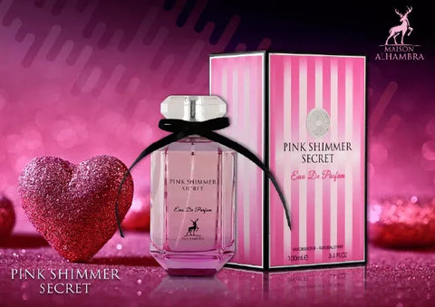 Pink Shimmer Secret Maison Alhambra para Mujeres