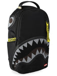 SPRAYGROUND Mochila»SHARK CENTRAL YELLOW TAPE DLX SATIN BACKPACK»