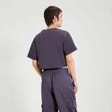 Camiseta crop Silo dark grey Referencia SGA16452