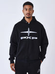 SUDADERA CON CAPUCHA CON CREMALLERA ESSENTIALS  2534000_BK_