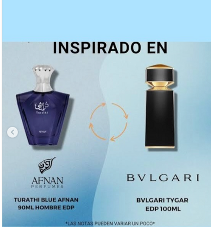 Turathi Blue Afnan para Hombres