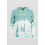 HOODIE REGULAR FIT IN TERRY COTTON TIE DYE WASHED WITH RUBBER LOGO PRINT ANTONY MORATO
