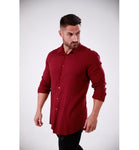 CAMISA SMOOTH GARNET