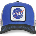 Gorra trucker azul y negra NAS3 NASA de Capslab