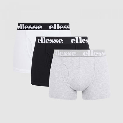 Hali 3 Pack Boxers BLACK GREY WHITE